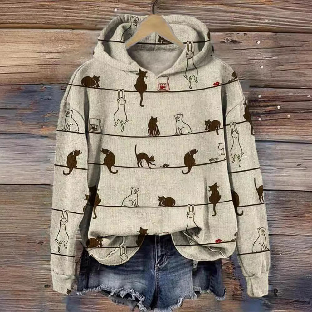 Casual Jacke mit Kirschblüten-Print