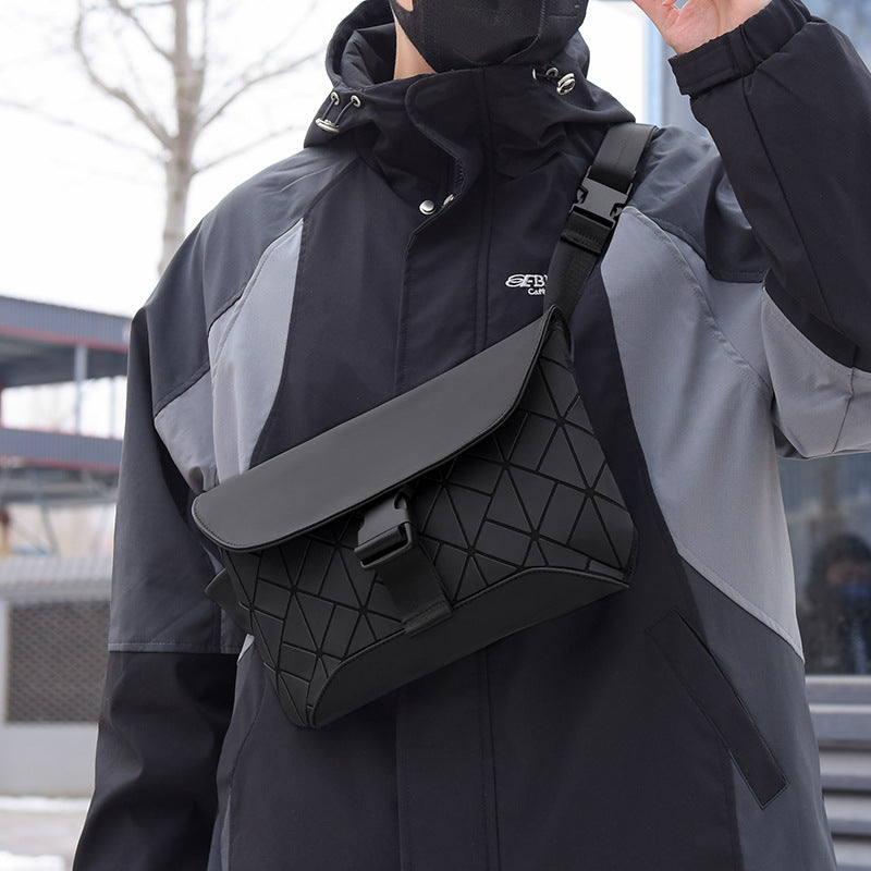 Rhombus Umhängetasche für Herren – Bild 3 | LuxeStyle