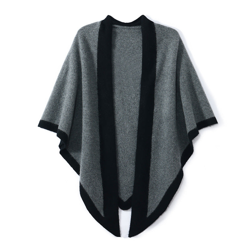 Oversized Wollschal Dreieck 200 cm | LuxeStyle