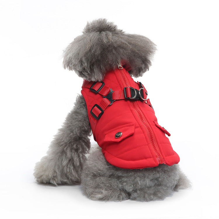 Hunde-Baumwolljacke mit Reissverschluss – Bild 3 | LuxeStyle