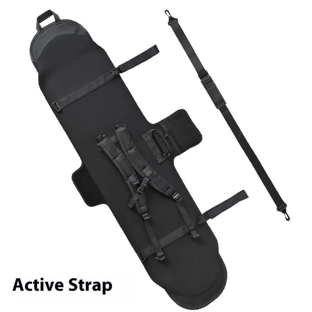 Schwarze Ski-Board-Tasche mit Doppelschulter – Bild 5 | LuxeStyle