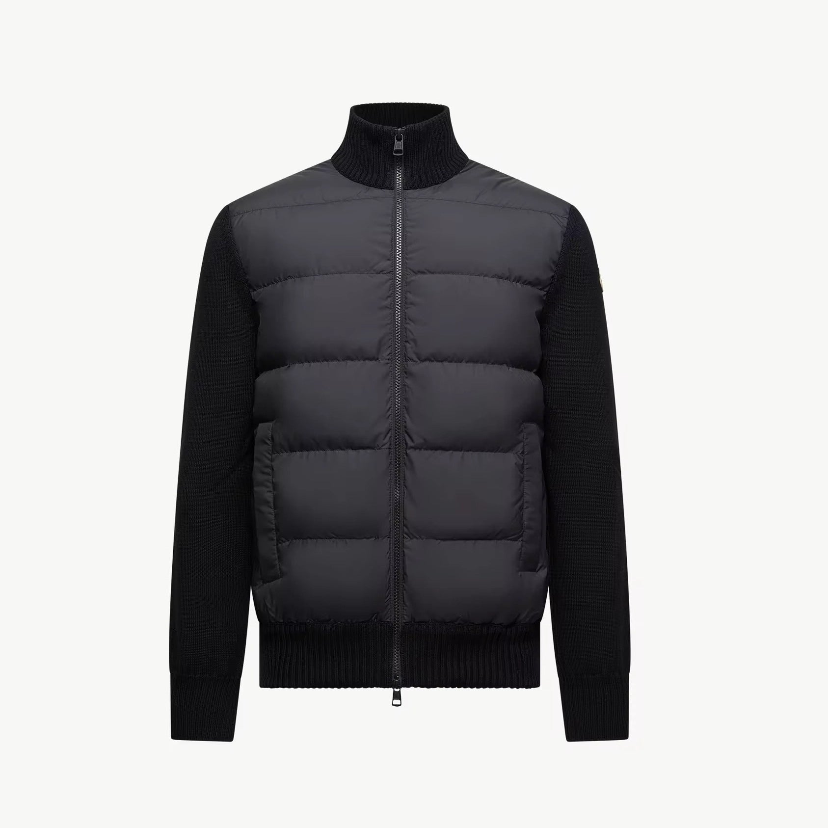Herren Winter Stehkragen Pullover-Mantel