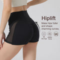 Mesh Sportshorts mit Seitenbogen