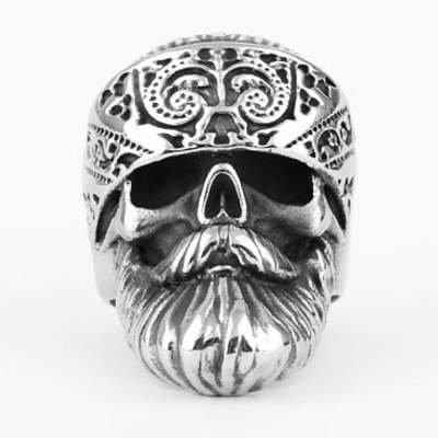 Unisex-Ring aus Edelstahl mit Blatt-Design – Bild 3 | LuxeStyle