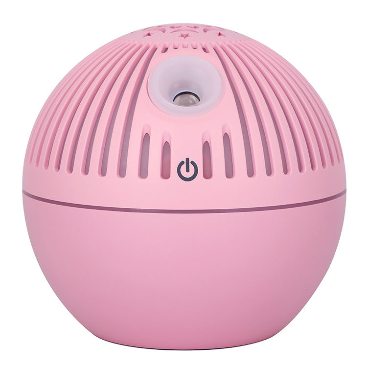 Aroma Diffuser mit Holzmaserung und 7 Farben