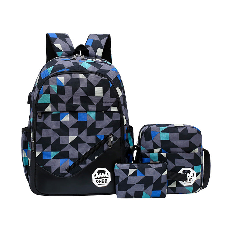 Trendy Rucksack mit Blütenmuster – Bild 2 | LuxeStyle