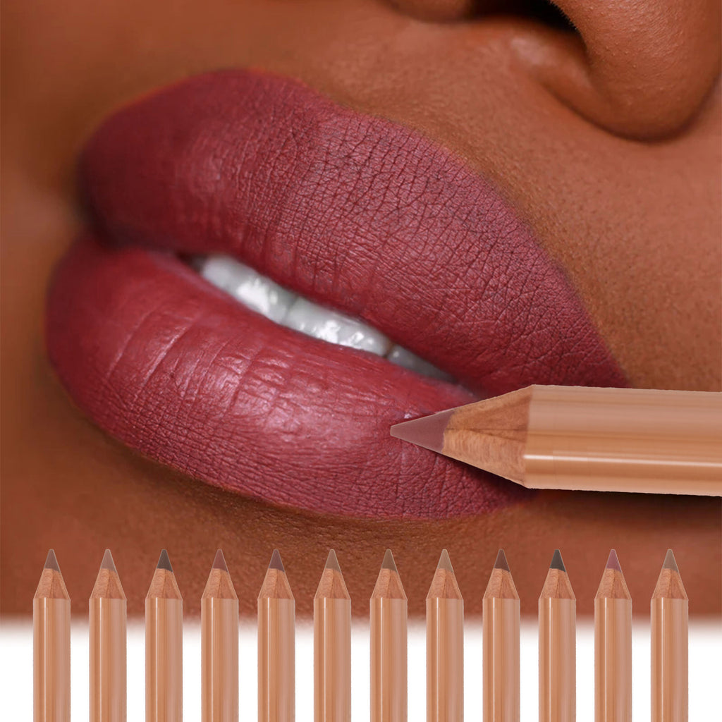 Matter Lippenstift & Lipliner Set Nude – Bild 4 | LuxeStyle