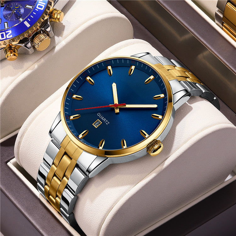CUENA Herrenuhr Wasserdicht mit Kalender – Bild 6 | LuxeStyle