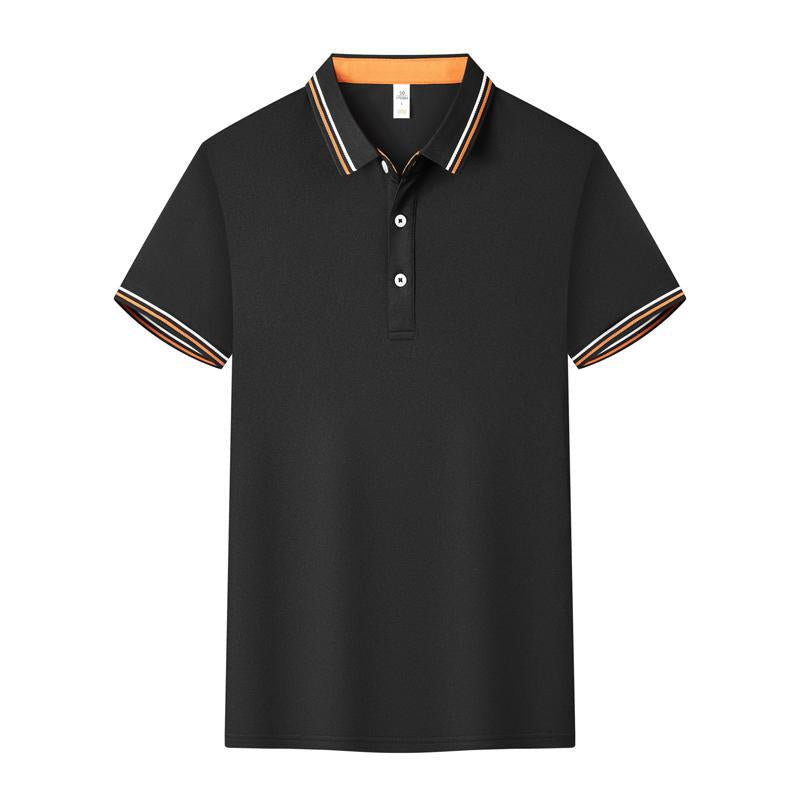 Polo-Shirt aus Baumwollmischung mit Kragen – Bild 6 | LuxeStyle