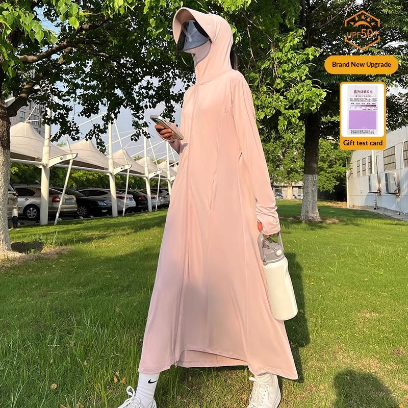 UV-Schutz Sommerkleid mit Taillenbetonung