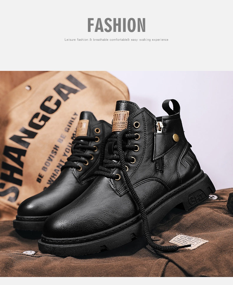 Retro Britische Martin Boots für Herren