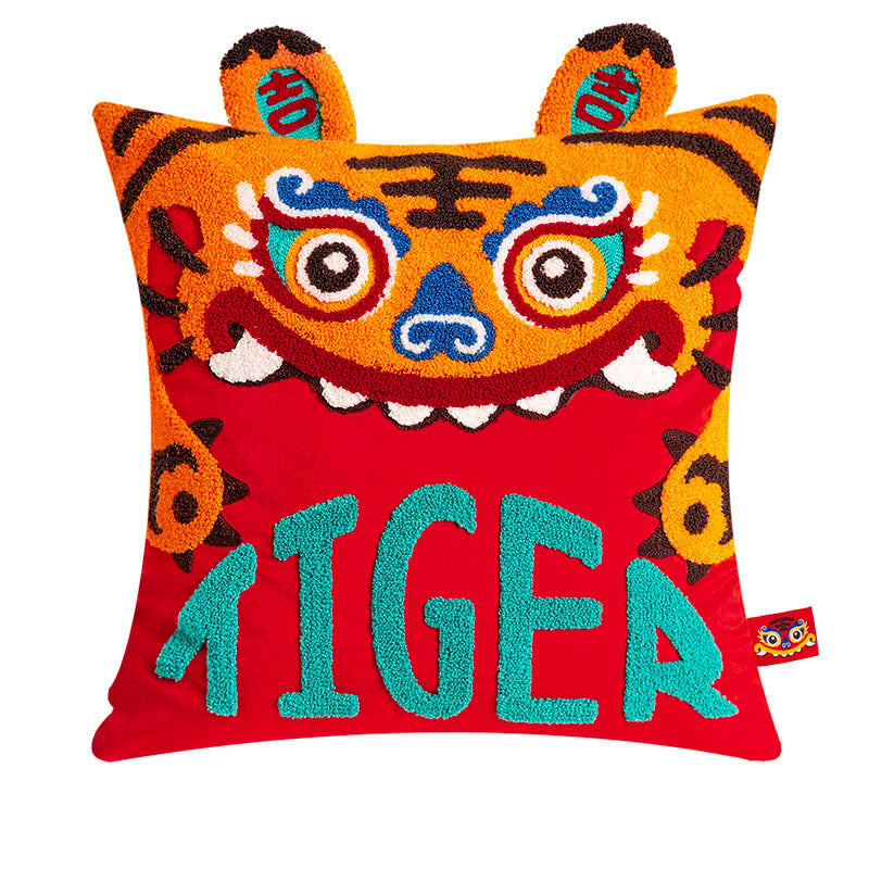 Tiger-Sofakissen