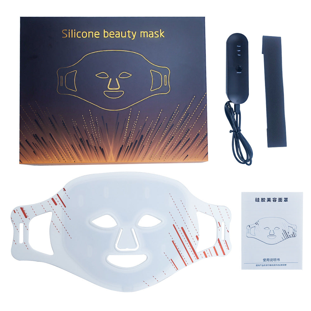 Silikon LED-Maske zur Hautverjüngung – Ansicht 4