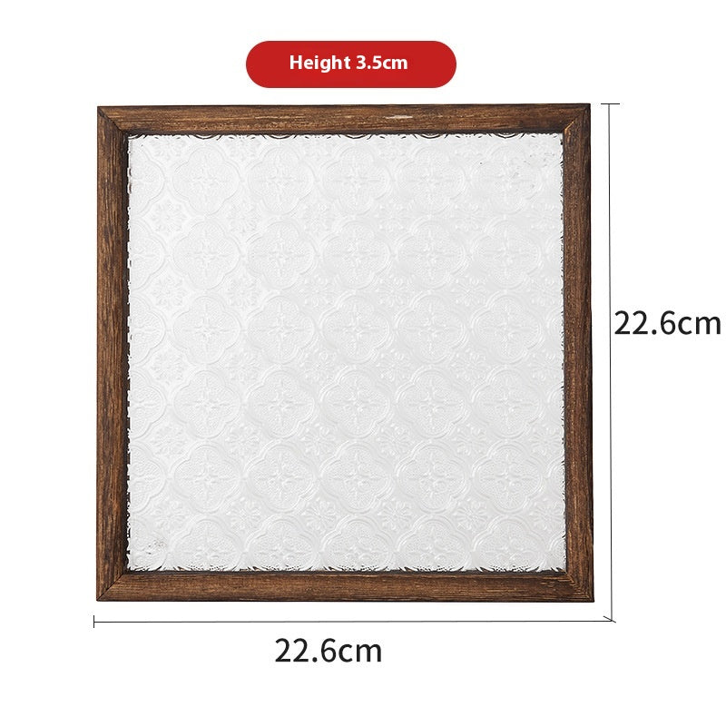 Retro Begonien-Tablett aus Holz und Glas – Bild 13 | LuxeStyle