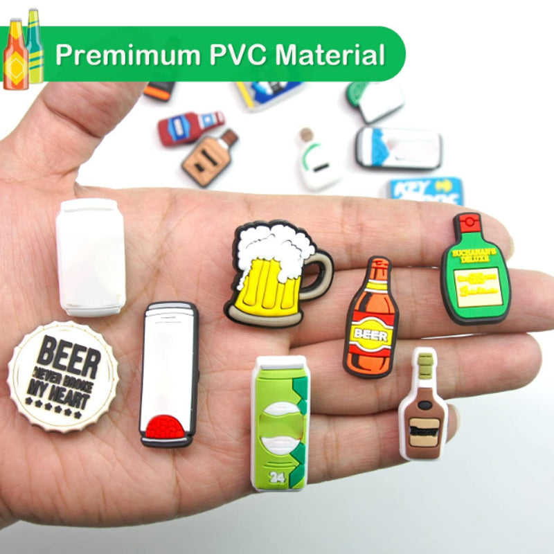 25er-Set zufällige PVC-Schuh-Charms