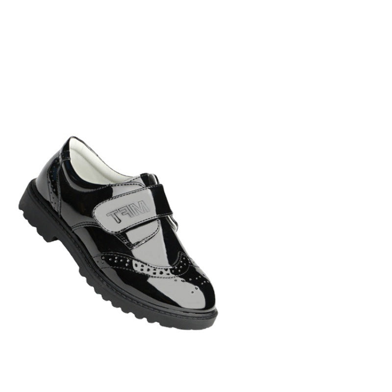 Leder-Halbschuhe für Jungen
