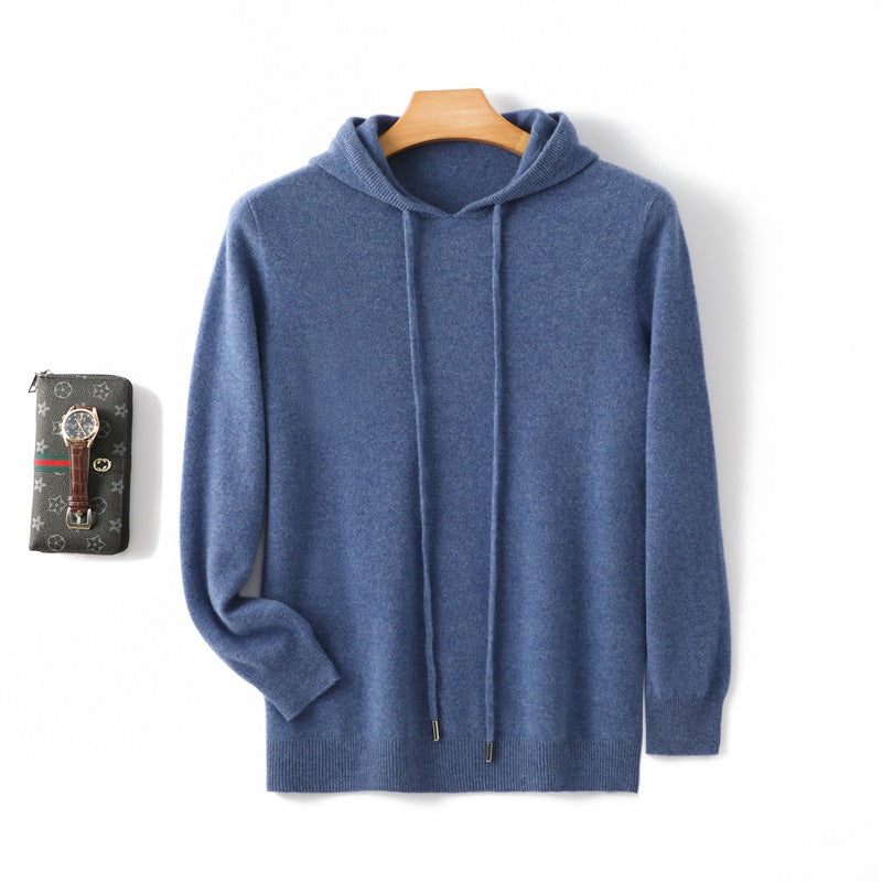 Strick-Hoodie mit Kapuze für Herren