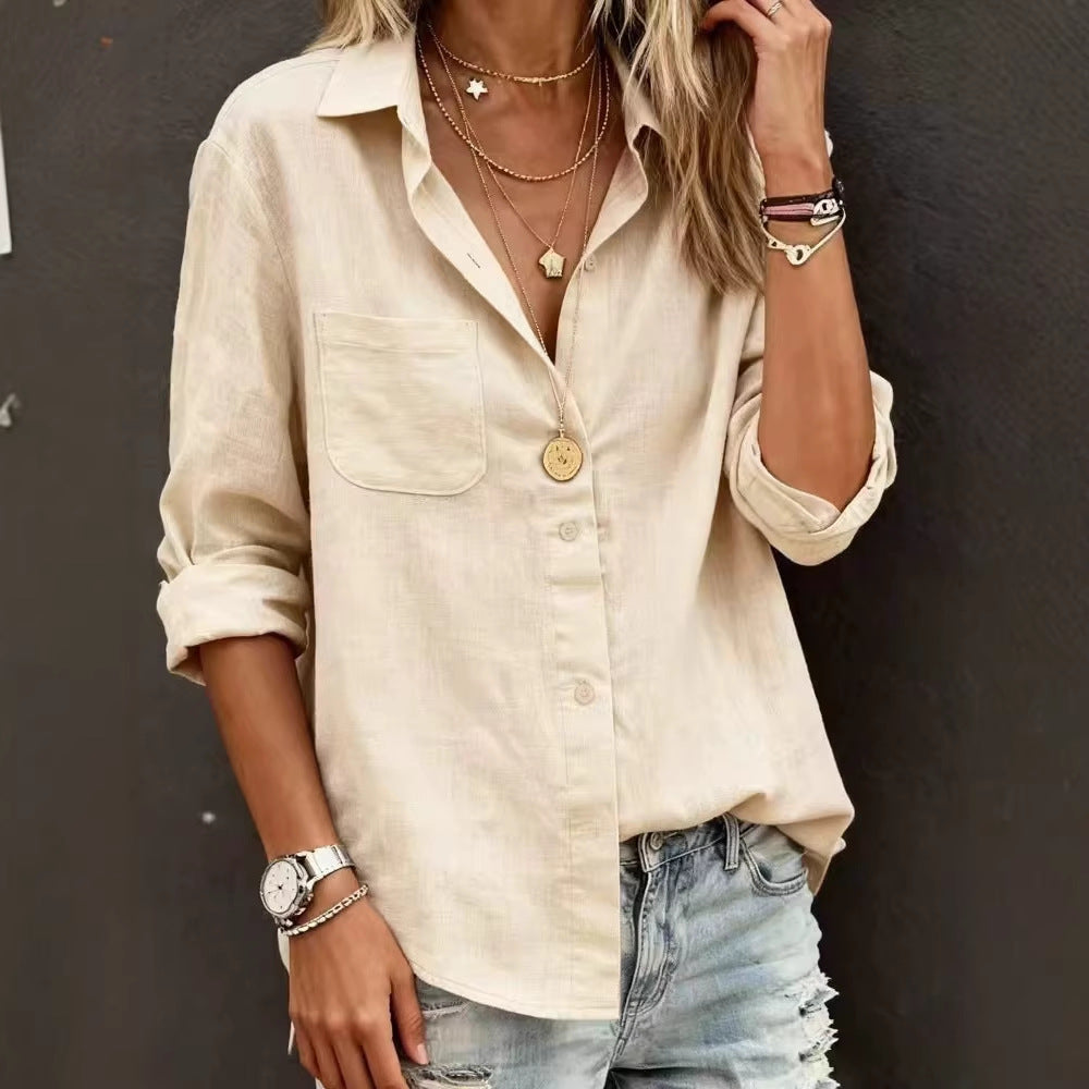 Cardigan aus Baumwolle mit Taschen – Bild 7 | LuxeStyle