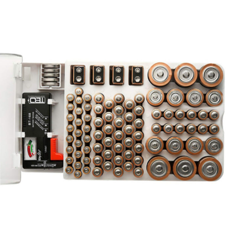 Batterie-Aufbewahrungsbox aus Kunststoff