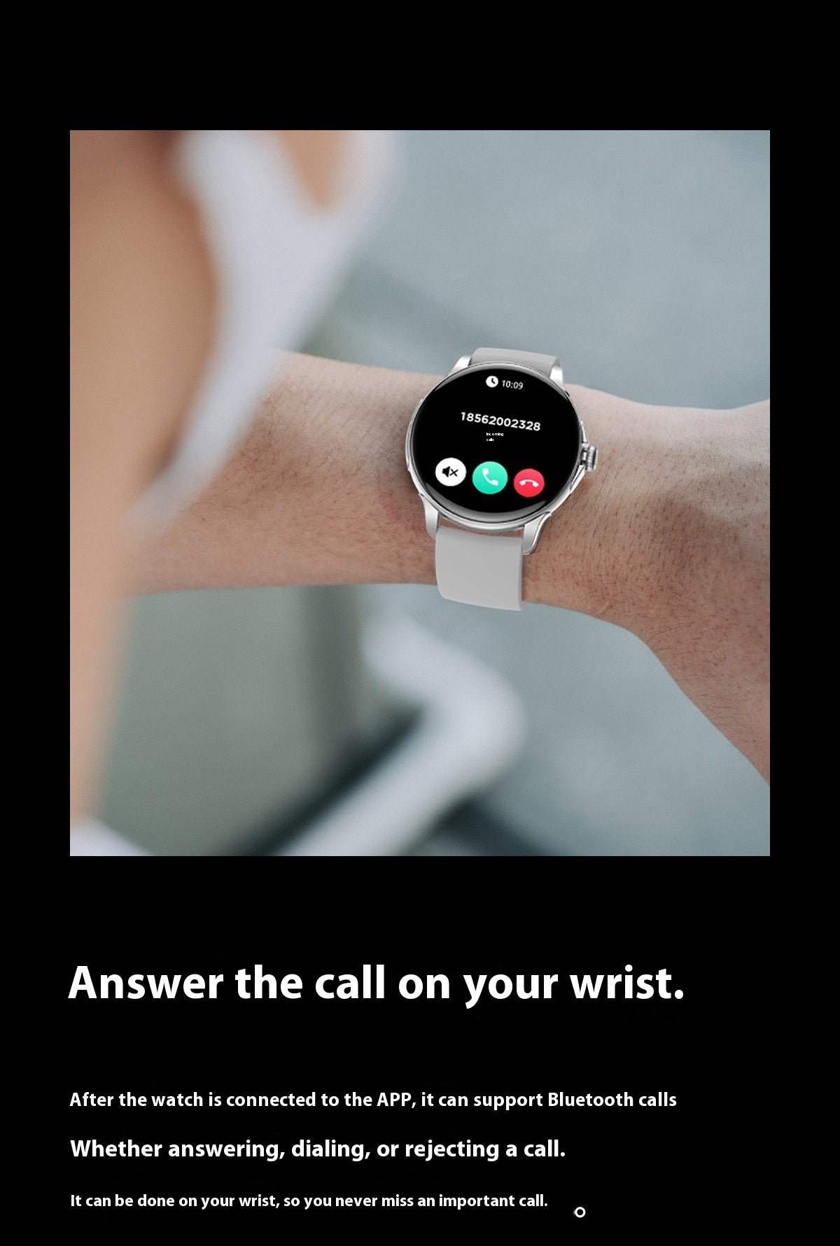 Smart-Armbanduhr mit Gesundheits-Features