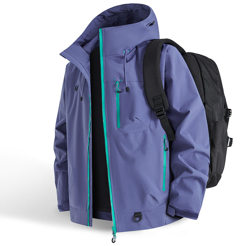 Taktische Outdoor-Jacke für Herren mit Kapuze
