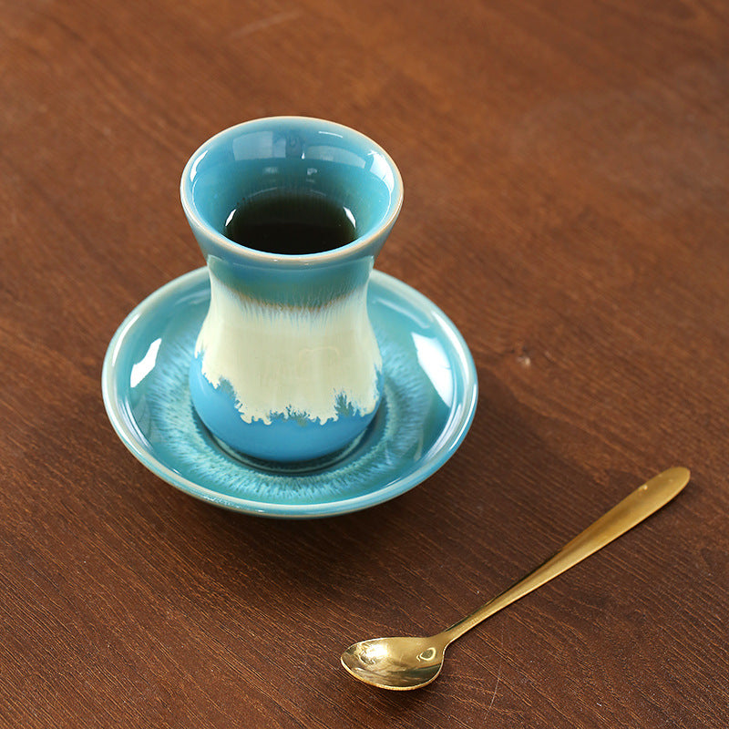 Keramiktasse mit schmalem Henkel – Bild 6 | LuxeStyle