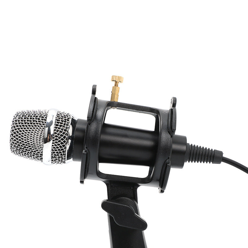 Mini-Mikrofon für Live-Streams mit Ständer