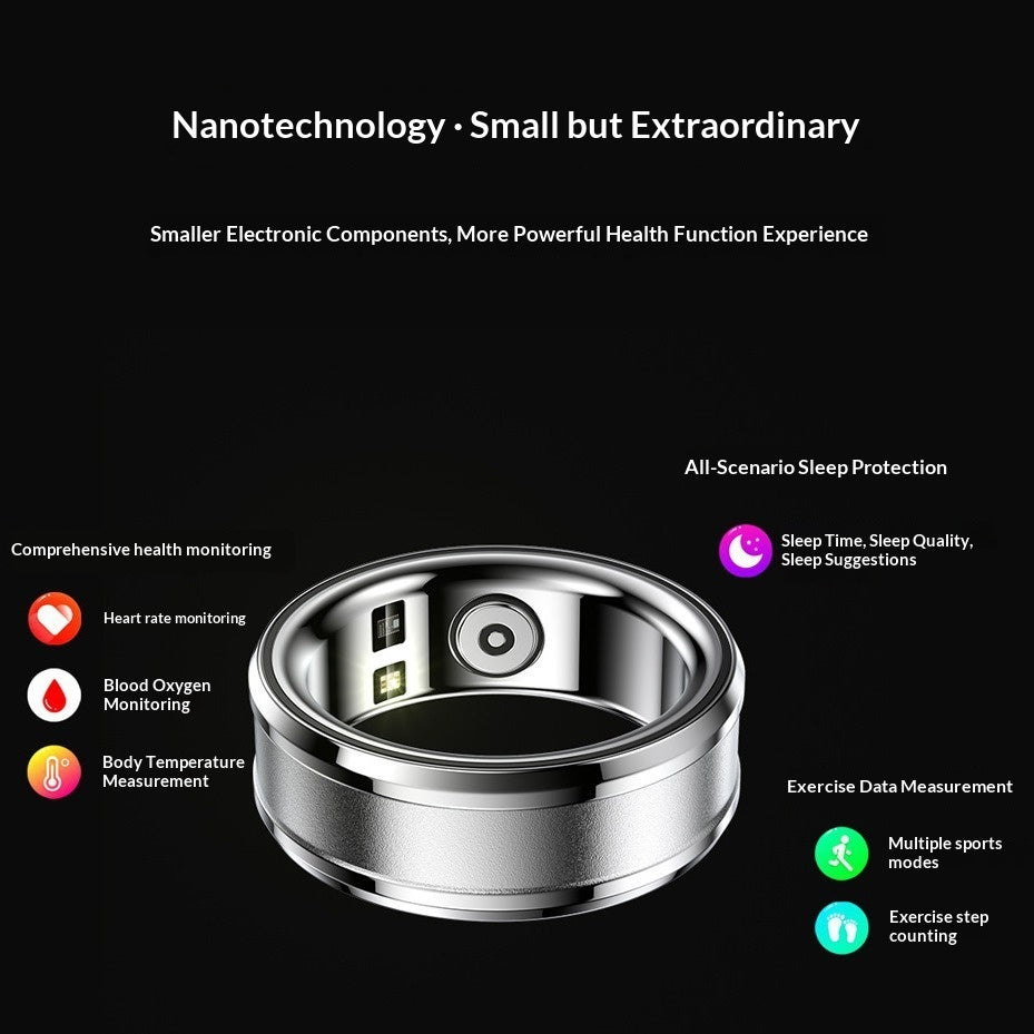 Smart Ring mit Gesundheits- und Fitness-Tracking – Ansicht 3