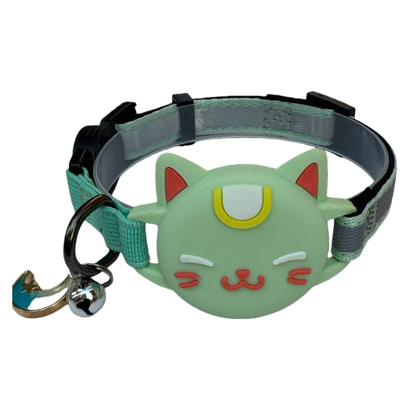 Reflektierendes Hundehalsband mit Cartoon-Muster