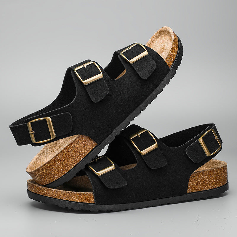 Herren Outdoor-Sandalen mit rutschfester Sohle
