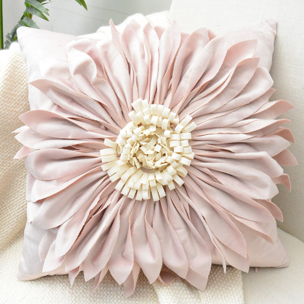 Kissenbezug Chrysantheme, einfarbig