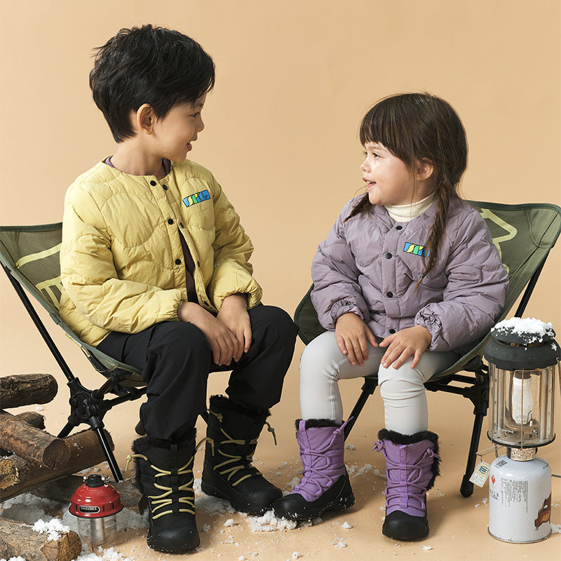 Warme Kinder-Schneestiefel für Jungen und Mädchen – Bild 3 | LuxeStyle