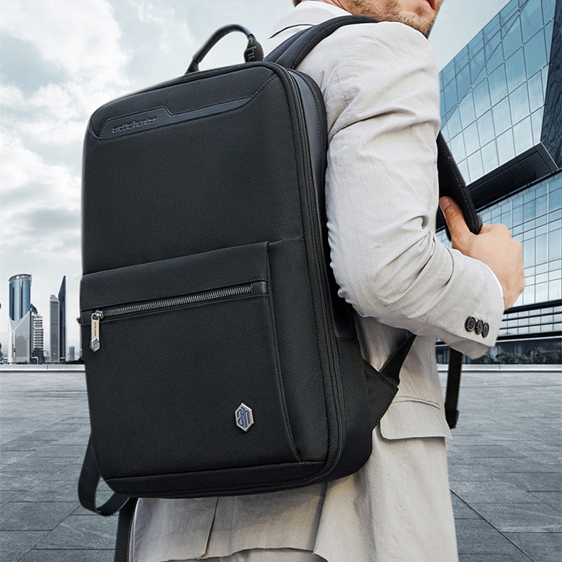 Herren Business Rucksack erweiterbar für Reisen – Bild 2 | LuxeStyle