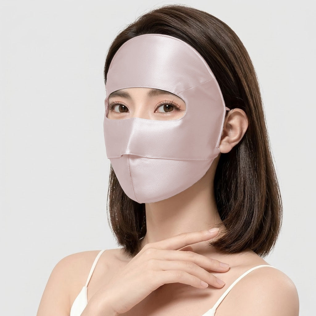 Leichte, atmungsaktive Sonnenmaske