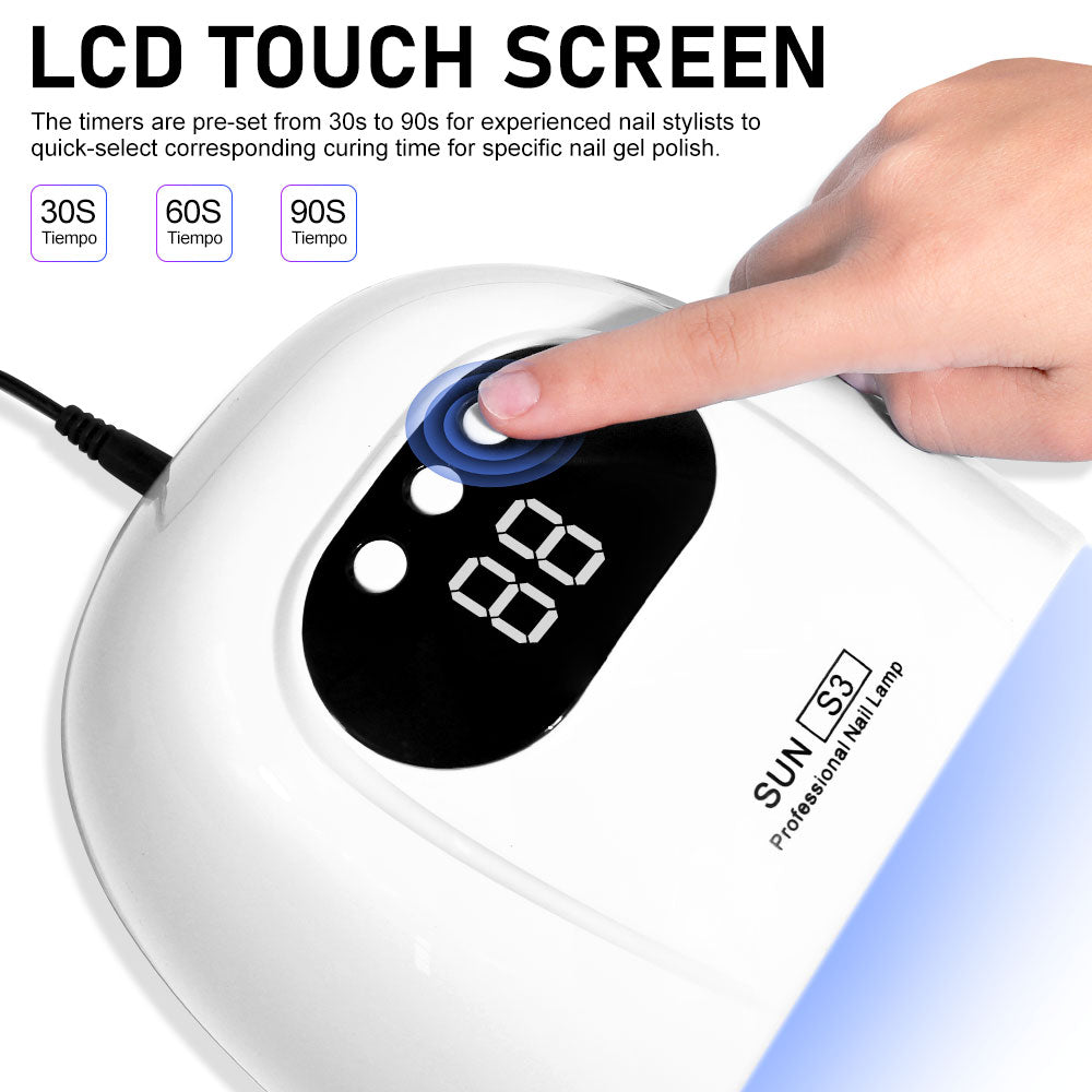 UV/LED Nagellampe mit Sensor und Timer