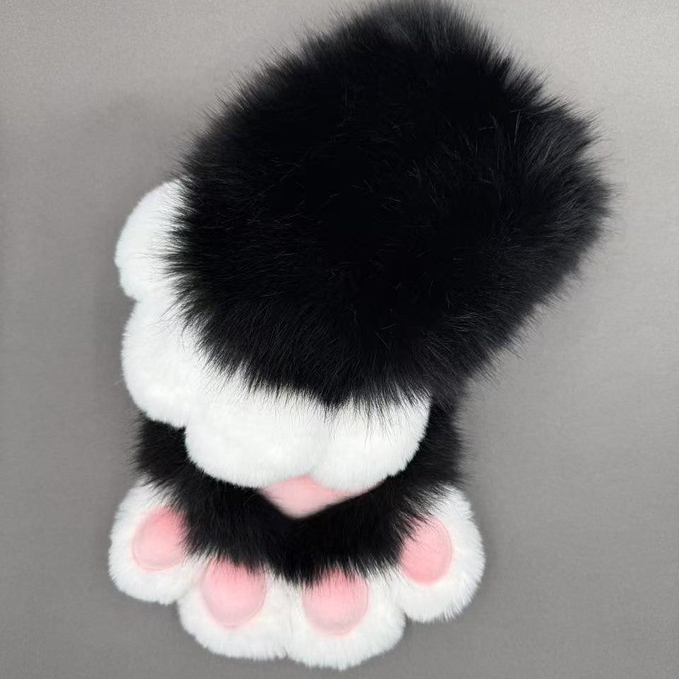 Bunte Tierpfoten-Cosplay-Handschuhe