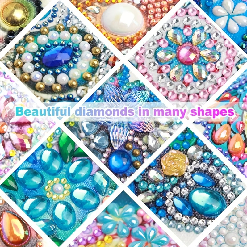 Diamant-Malerei-Kit Geburtstagskarte