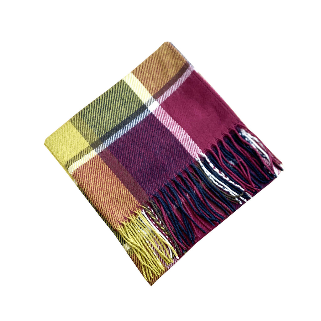 Taschenschal mit grossem Karomuster – Bild 17 | LuxeStyle