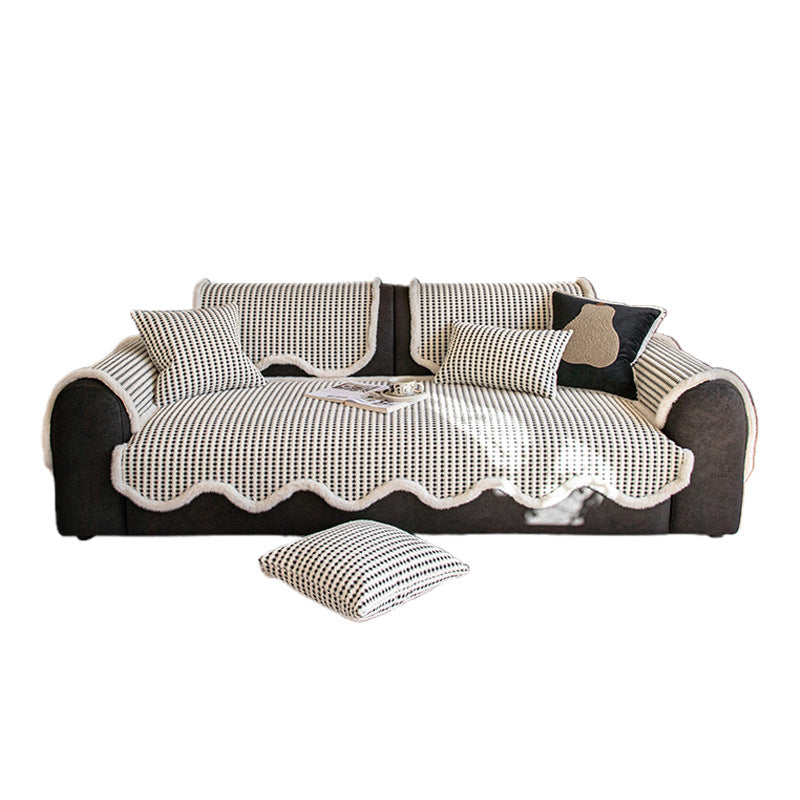 Fixer Anti-Rutsch Sofaüberwurf aus Chenille