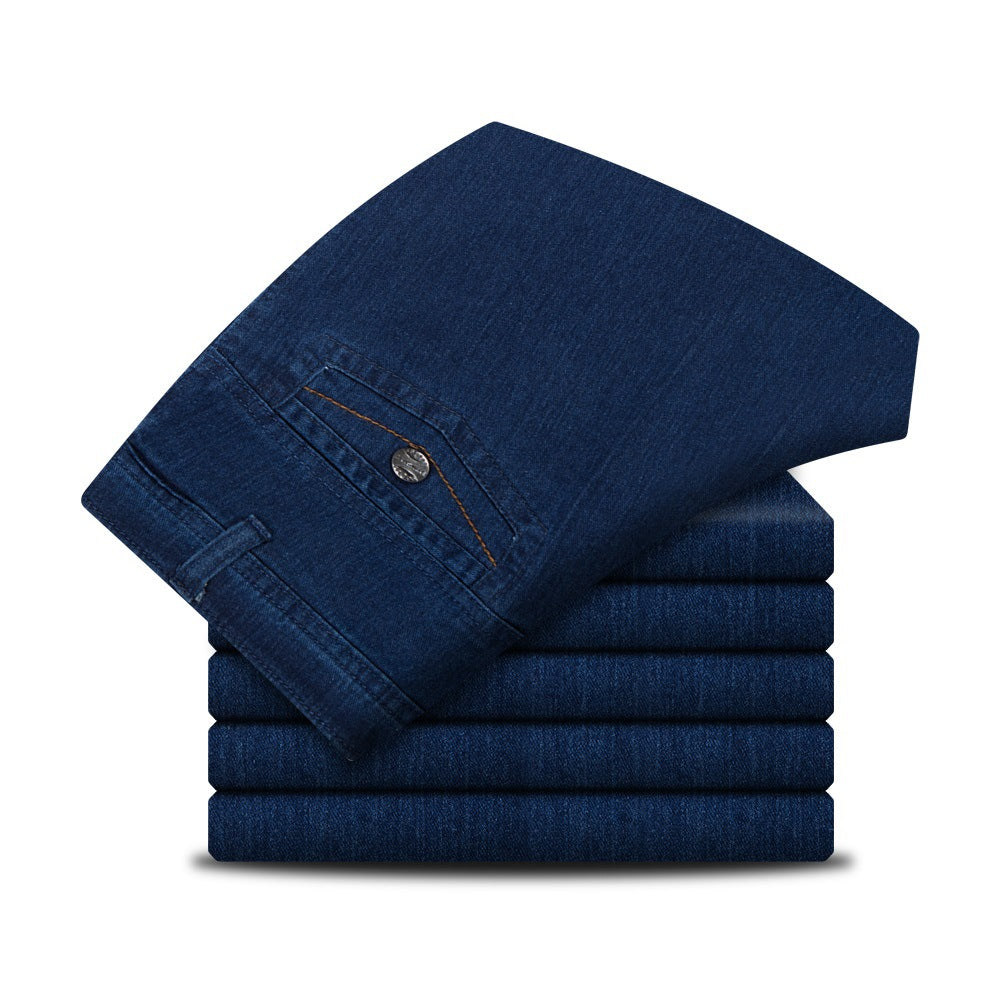 Herren Straight-Leg Stretch Jeans