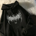 Herren-Hoodie mit Totenkopf-Print