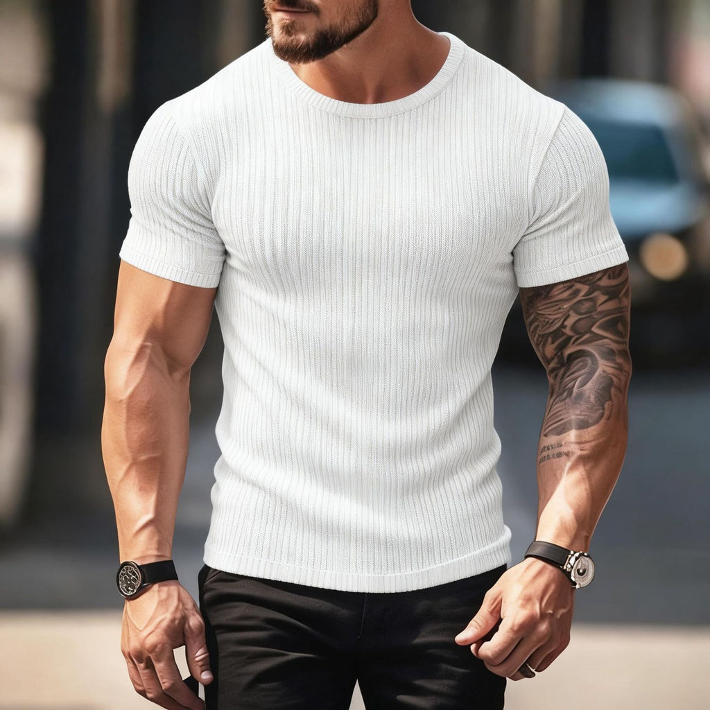 Herren Fitness-Casual Stretch T-Shirt