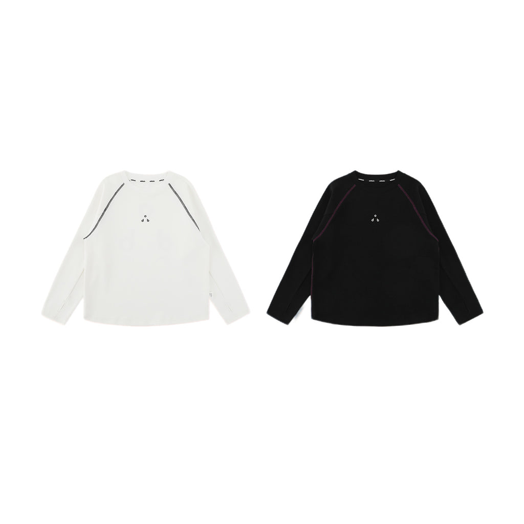 Lässiges Langarmshirt mit Schriftzug – Bild 3 | LuxeStyle