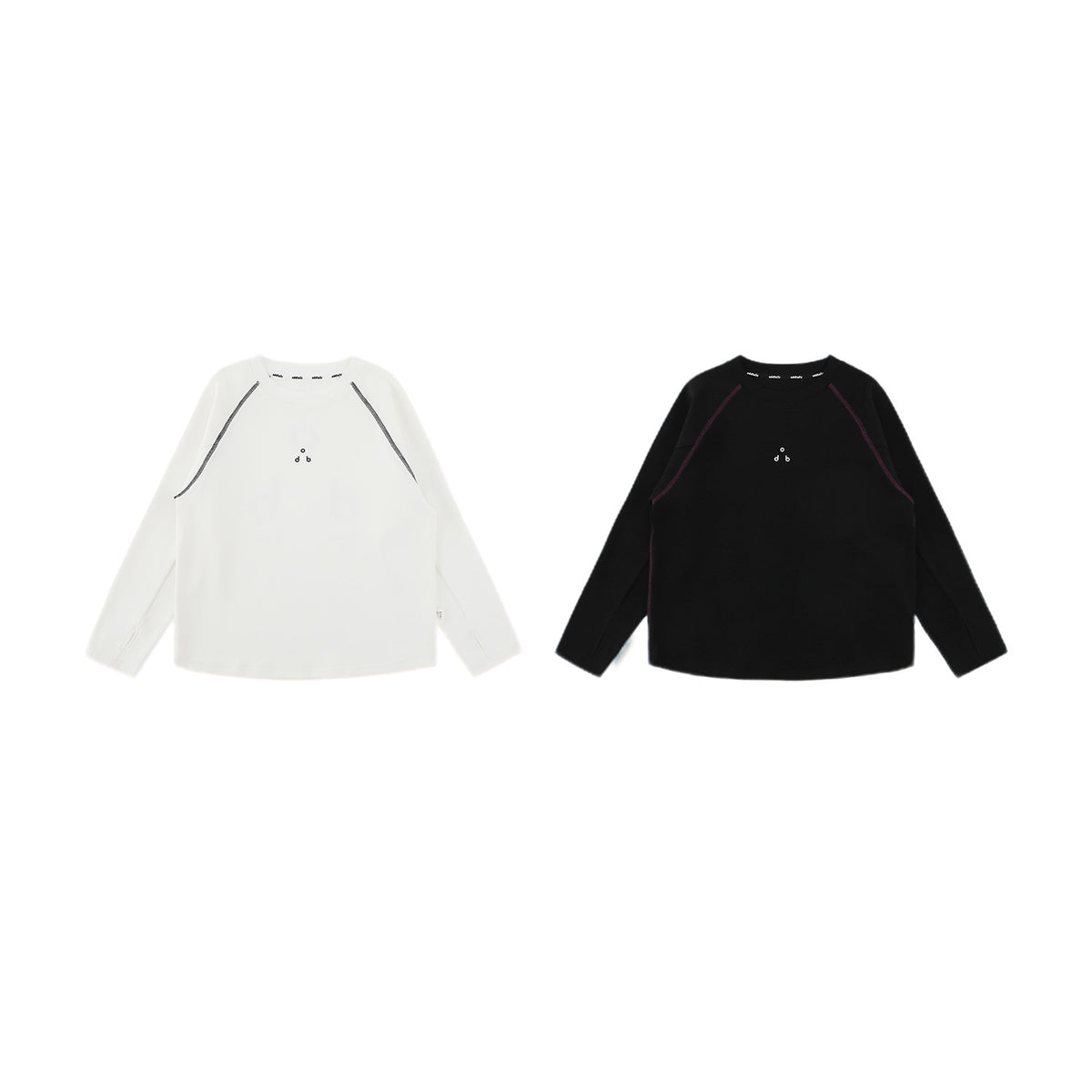 Lässiges Langarmshirt mit Schriftzug – Bild 3 | LuxeStyle