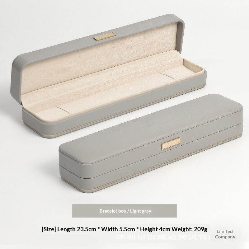 Schmuckbox aus PU-Leder mit abgerundeten Ecken – Bild 9 | LuxeStyle