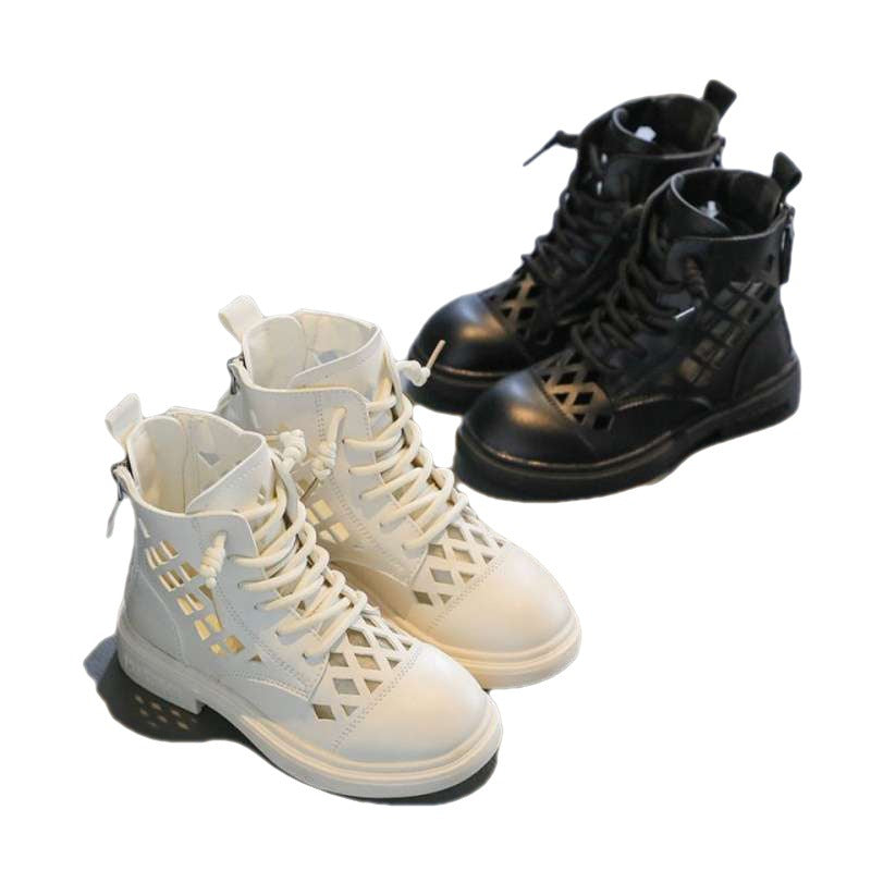 Kinder-Kurzstiefel aus dünnem Netzstoff | LuxeStyle