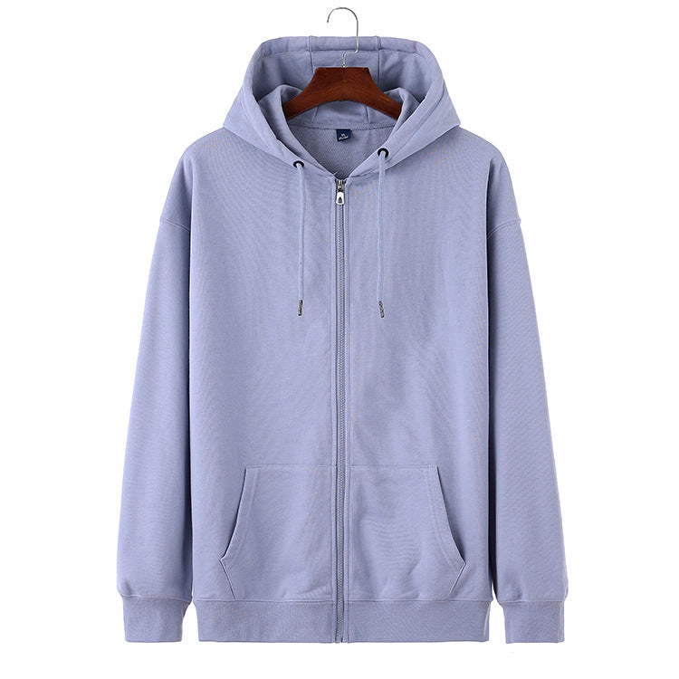 Kapuzen-Sweatshirt aus Frottee mit Reissverschluss