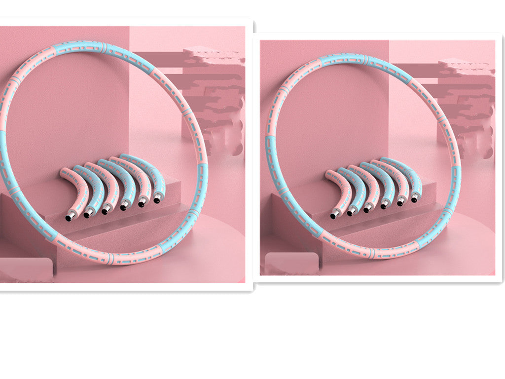 Fitness-Hula-Hoop für Bauch- und Taillentraining | LuxeStyle