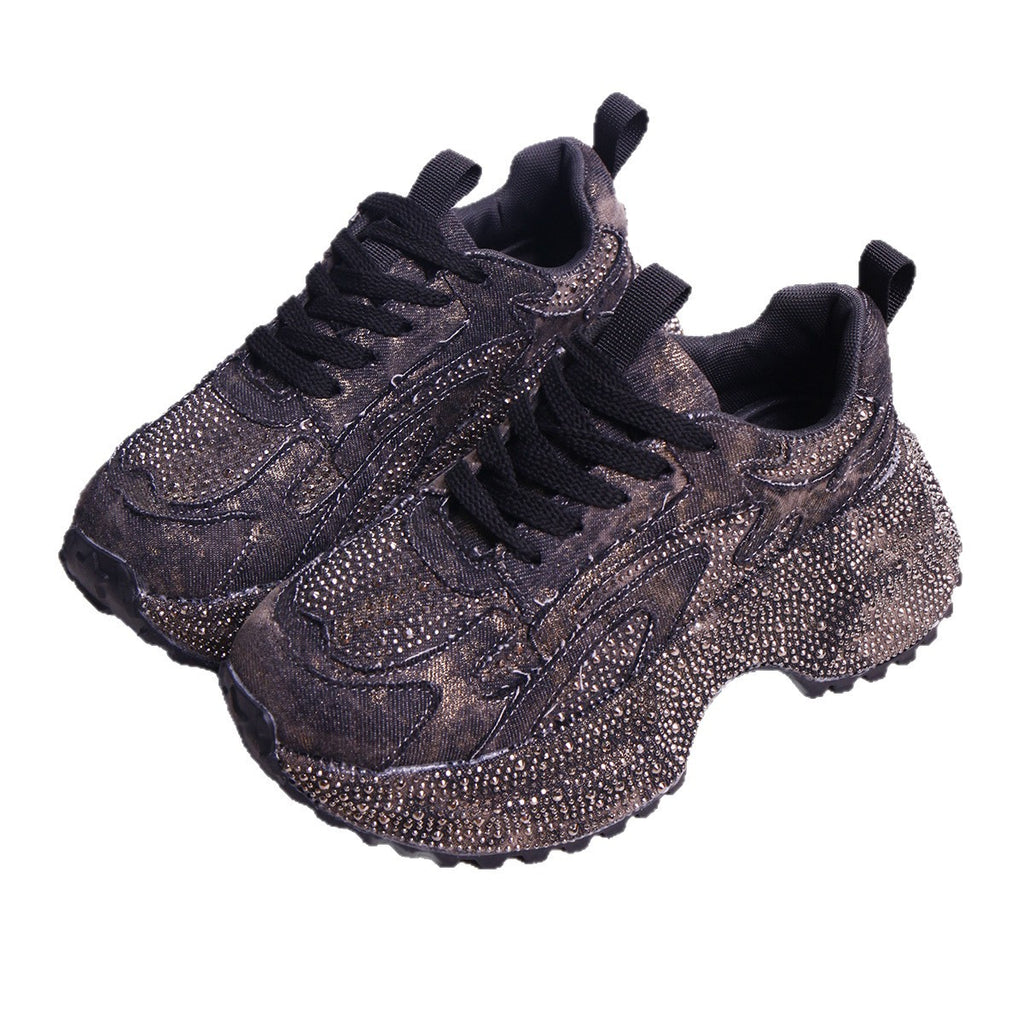 Damen Sneaker mit dicker Sohle