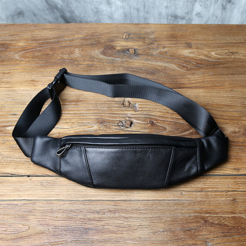 Echtes Leder Brusttasche für Herren | LuxeStyle